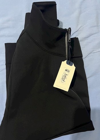 Siyah Fermuarlı Erkek Yarım Balıkçı Sweatshirt - Görsel 4