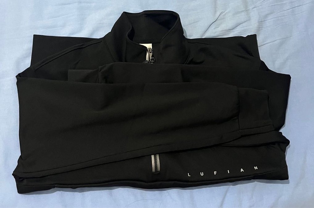 Siyah Fermuarlı Erkek Yarım Balıkçı Sweatshirt - Görsel 3