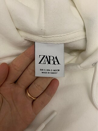 Zara Sweatshirt hiç giymedim