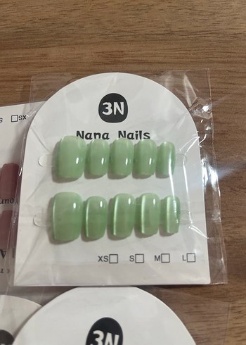 10 set renk kedi gözü takma tırnak - Görsel 5