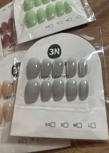 10 set renk kedi gözü takma tırnak - Görsel 9