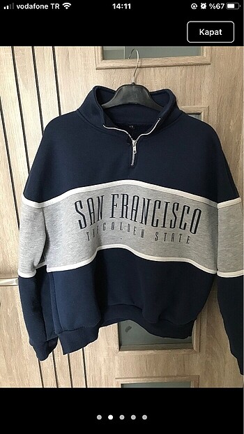 Trendyol & Milla fermuarlı sweatshirt