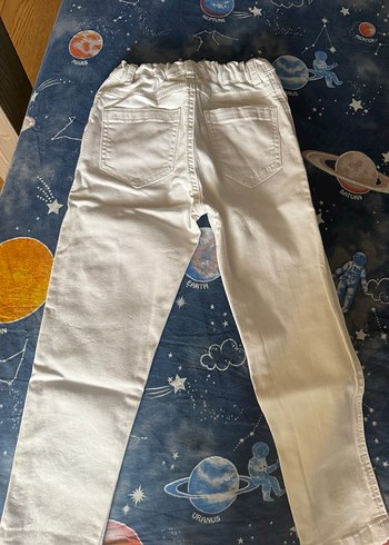 Panço Beyaz Erkek Çocuk Denim Pantolon - Görsel 4