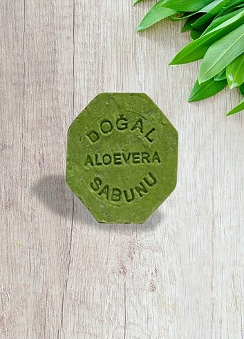 ALOEVERA SABUNU DOĞAL EL YAPIMI (1 ADET)