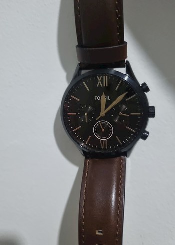 Fossil Kahverengi Deri Kayışlı Erkek Saat