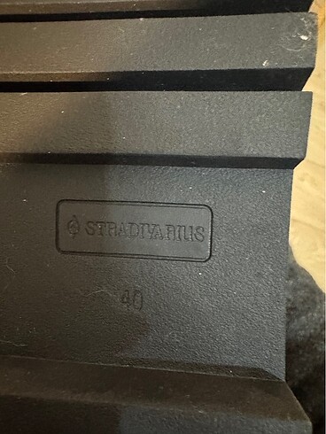 40 Beden siyah Renk Stradivarius bot