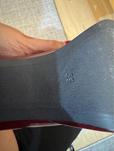 39 Beden bordo Renk Cherry red kirmizi ayakkabi