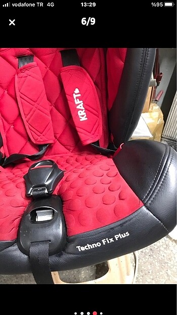 Kraft Kraft techno fix plus oto koltuğu yeni