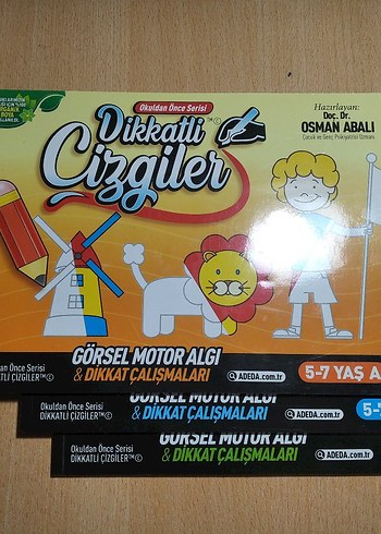 Dikkatli Çizgiler 5-7 Yaş Görsel Motor Algı - Görsel 2