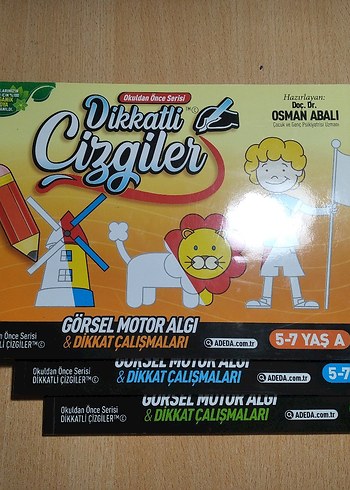 Dikkatli Çizgiler 5-7 Yaş Görsel Motor Algı - Görsel 3