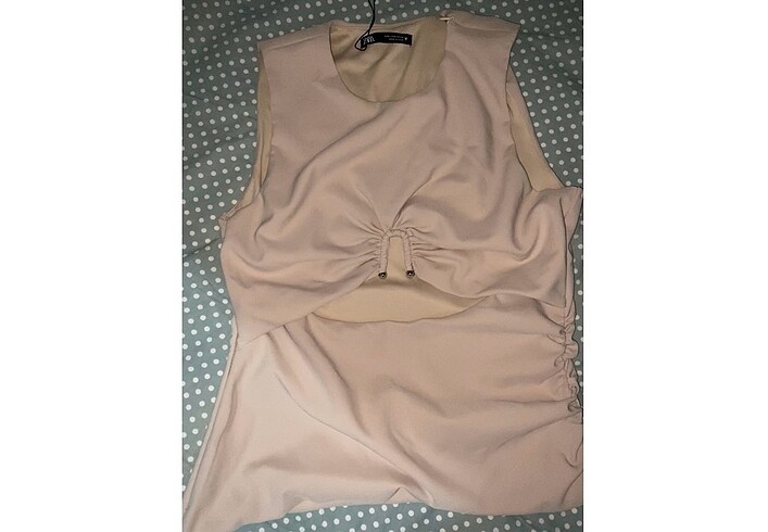 Zara askılı bluz