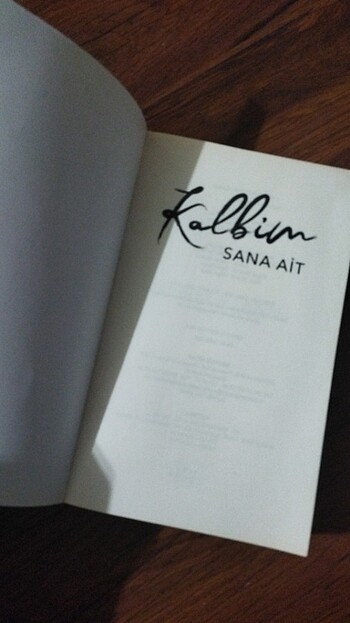  Kalbim sana ait