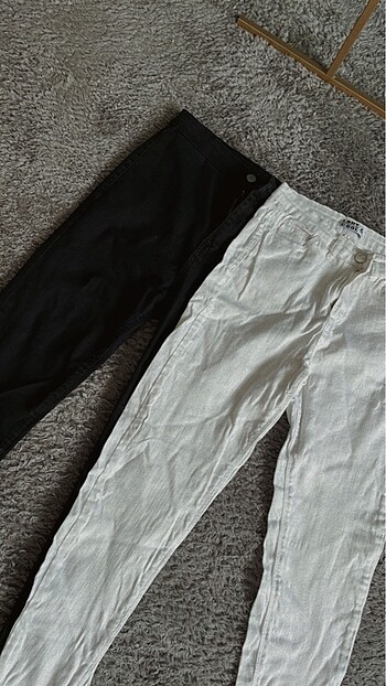 Siyah beyaz pantolon