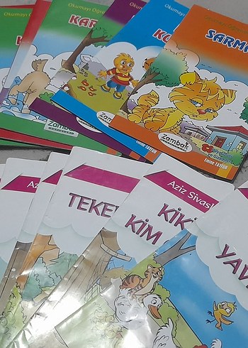 Çocuklar için resimli hikaye kitapları seti