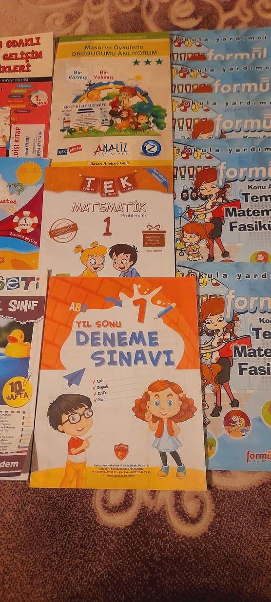 1.sinif etkinlik kitaplari - Görsel 2