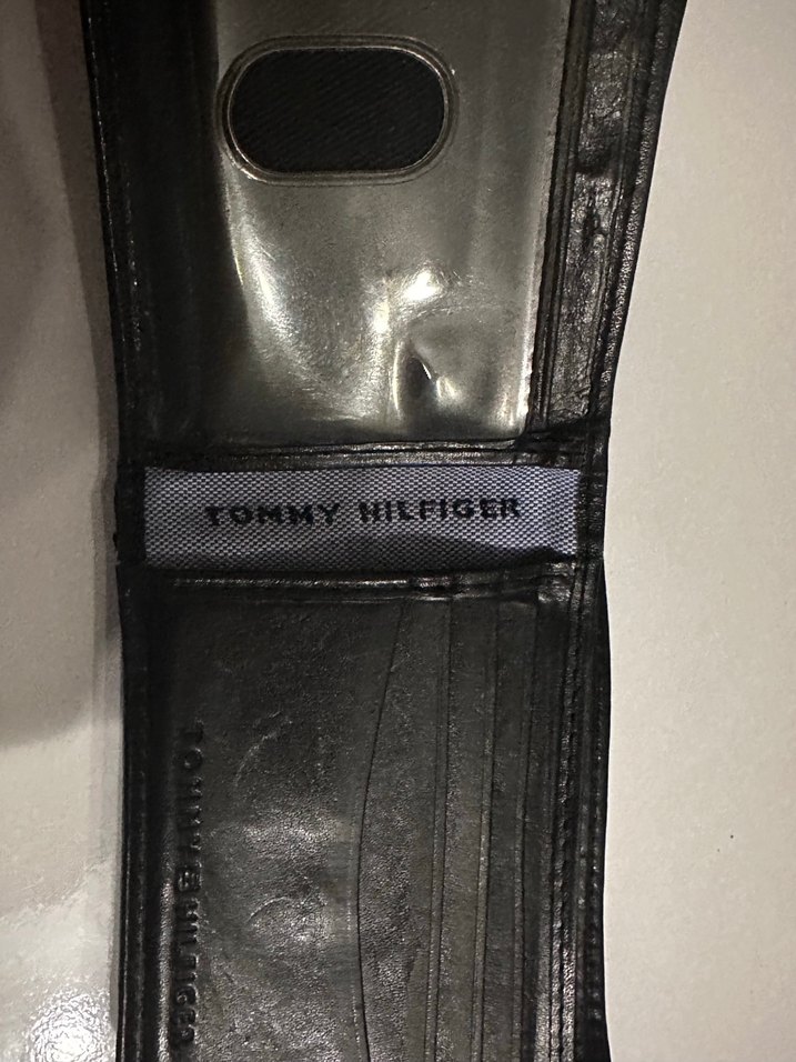 Tommy Hilfiger Siyah Deri Erkek Cüzdan - Görsel 5