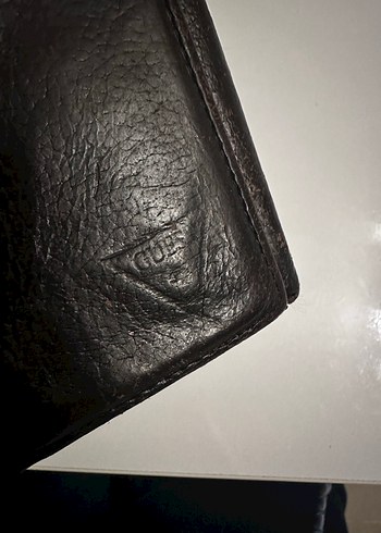 Guess Koyu Kahverengi Deri Erkek Cüzdanı - Görsel 3