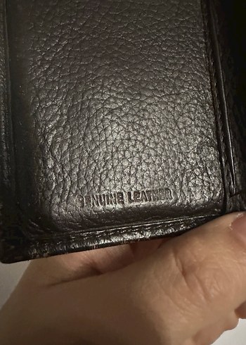 Guess Koyu Kahverengi Deri Erkek Cüzdanı - Görsel 4