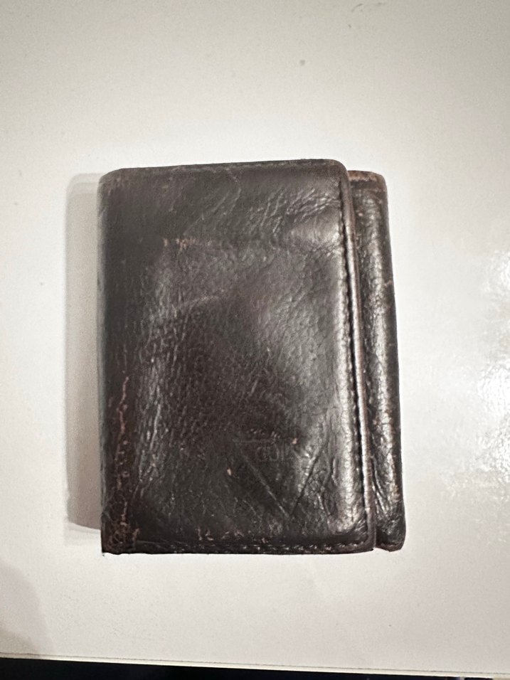 Guess Koyu Kahverengi Deri Erkek Cüzdanı - Görsel 2