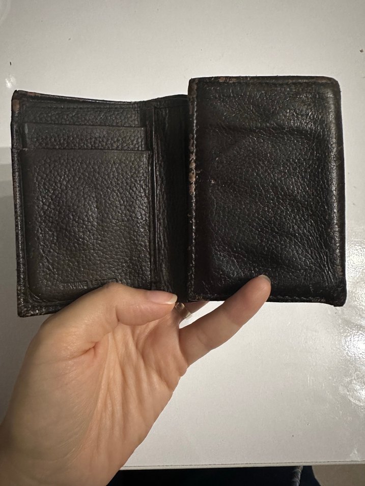 Guess Koyu Kahverengi Deri Erkek Cüzdanı - Görsel 5