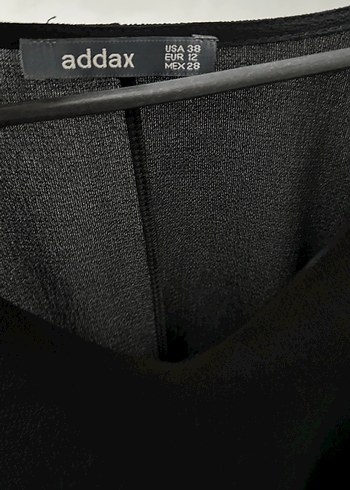 Addax Siyah V Yaka Uzun Kollu Bluz - Görsel 6