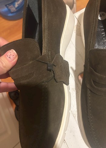 Gri Beyaz Cırtcırtlı Erkek Günlük Ayakkabı - Görsel 3