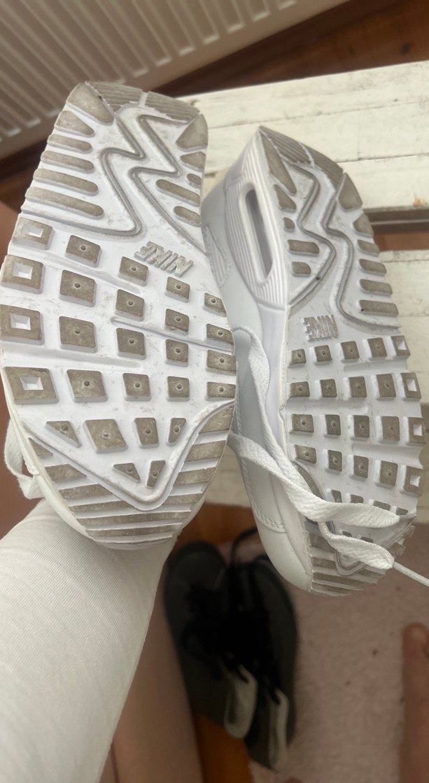 Beyaz Bağcıklı Kadın Spor Ayakkabı - Görsel 4