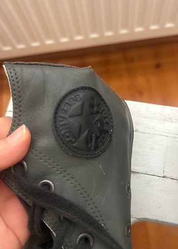 Siyah Bağcıklı Kadın Spor Ayakkabı - Görsel 4