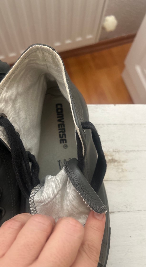 Siyah Bağcıklı Kadın Spor Ayakkabı - Görsel 3