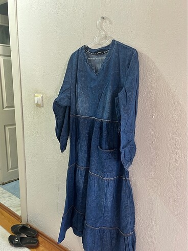 Kot elbise 48 beden