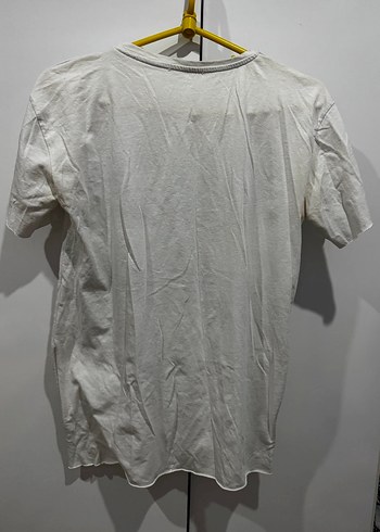 Beyaz kadın Peanuts Baskılı Tişört - Görsel 2