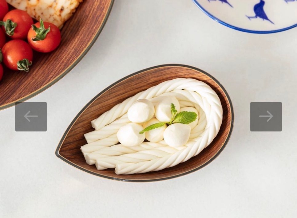 4 lü mademe coco bambu desenli kase - Görsel 4