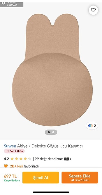 Göğüs ucu kapatıcı