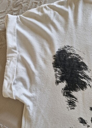 l Beden Leopar desenli tshirt