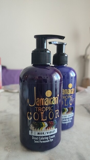 diğer Beden Renkli saç boyası Jamaican Color