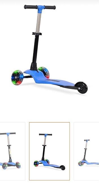 Ledy Işıklı scooter