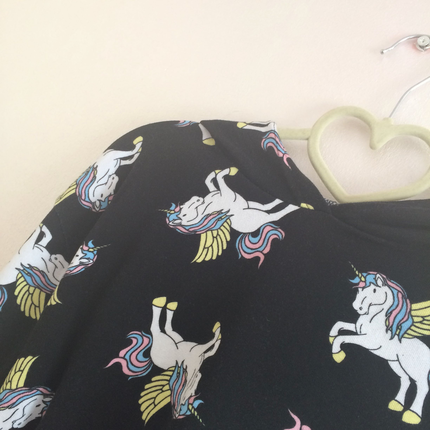 Diğer Unicorn Crop top ????