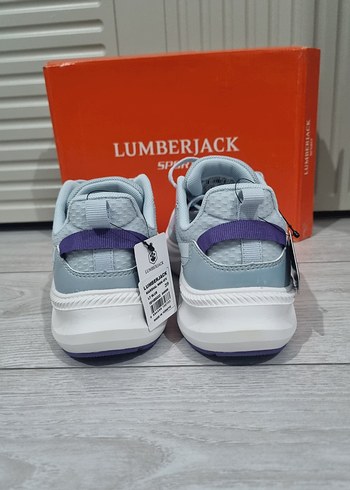 Lumberjack Beyaz Gri Platform Kadın Spor Ayakkabı - Görsel 4