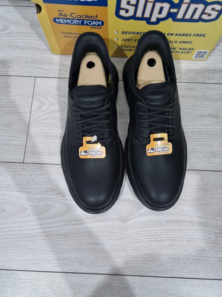 Siyah Skechers Bağcıklı Erkek Günlük Ayakkabı - Görsel 3