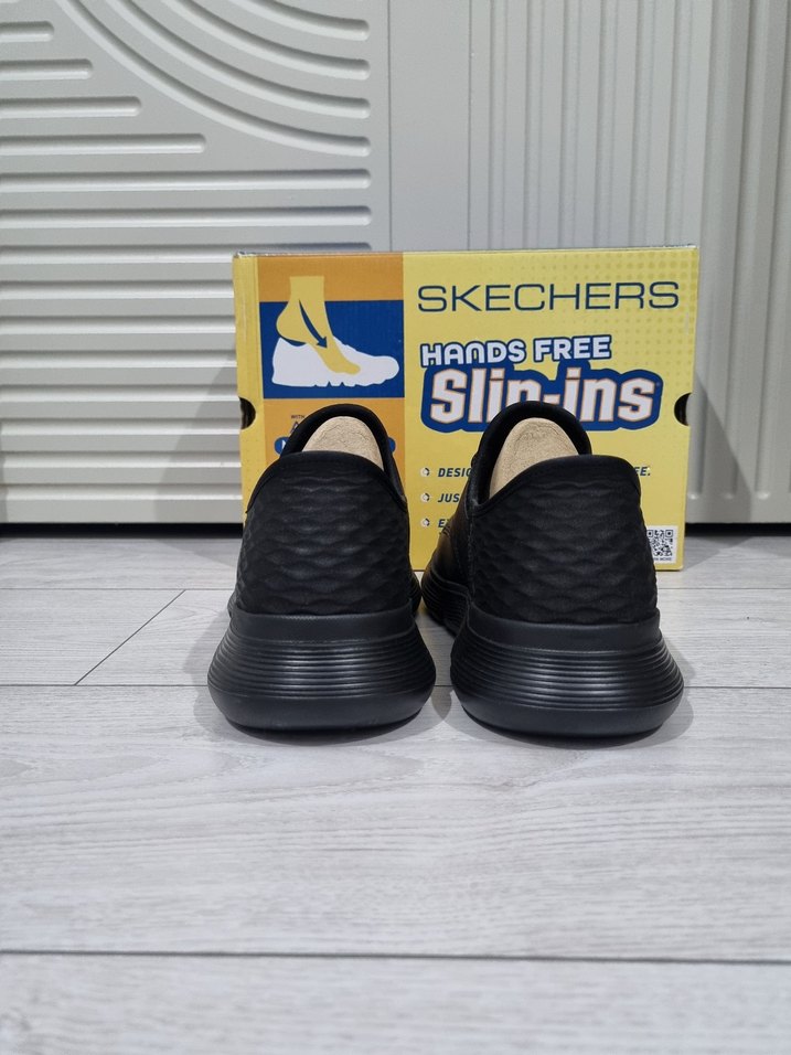 Siyah Skechers Bağcıklı Erkek Günlük Ayakkabı - Görsel 4