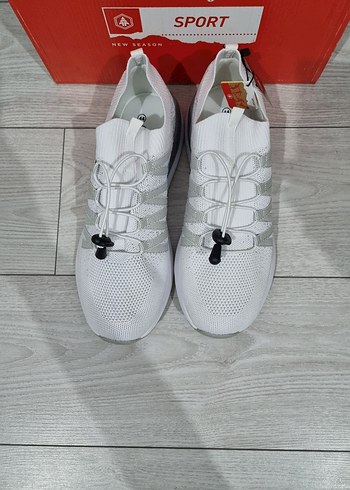 Hammerjack Beyaz Gri Erkek Spor Ayakkabı - Görsel 2