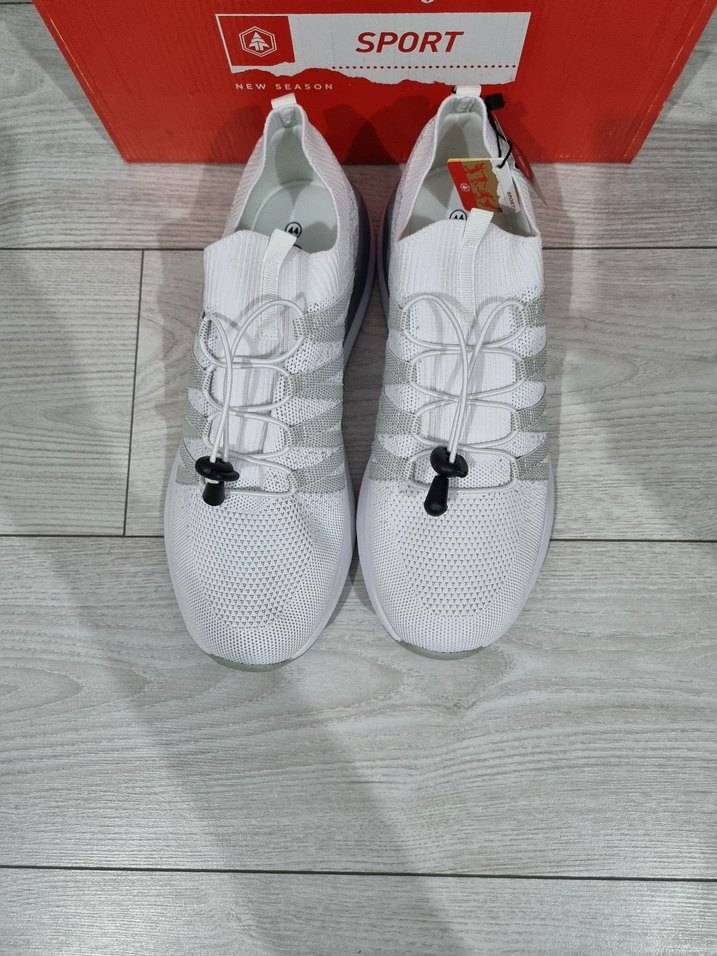 Hammerjack Beyaz Gri Erkek Spor Ayakkabı - Görsel 2