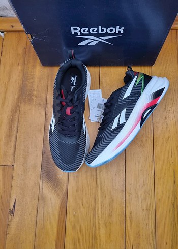 Reebok Siyah Zebra Desenli Erkek Spor Ayakkabı - Görsel 4