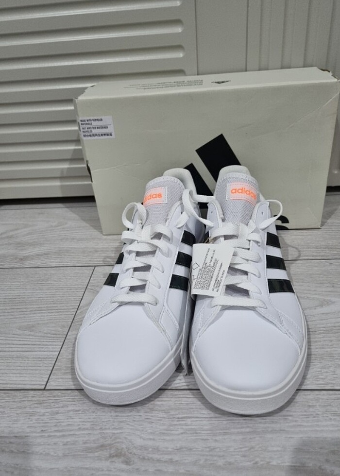 Adidas Erkek Beyaz Sneaker - Görsel 3