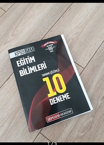 Pegem eğitim bilimleri deneme 