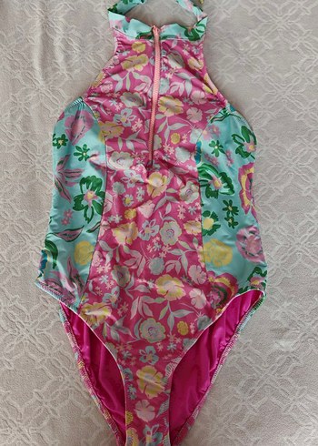 Pembe Çiçekli Bağlamalı  Mayo - Görsel 2