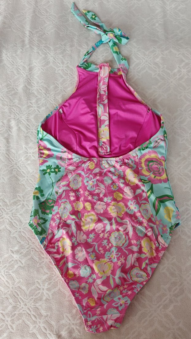 Pembe Çiçekli Bağlamalı  Mayo - Görsel 3