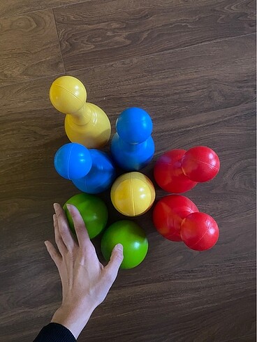 Diğer Plastik Bowling Seti-Oyuncak