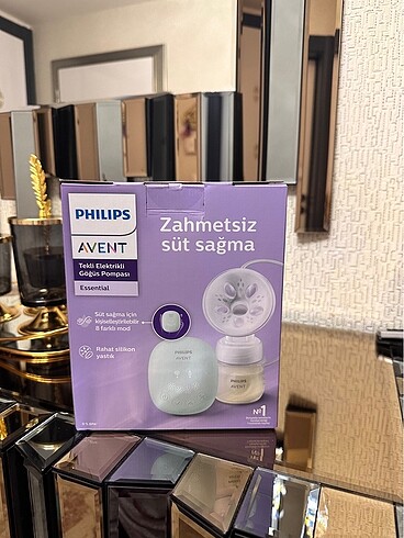 Phılıps Avent elektrikli süt sağma makinası