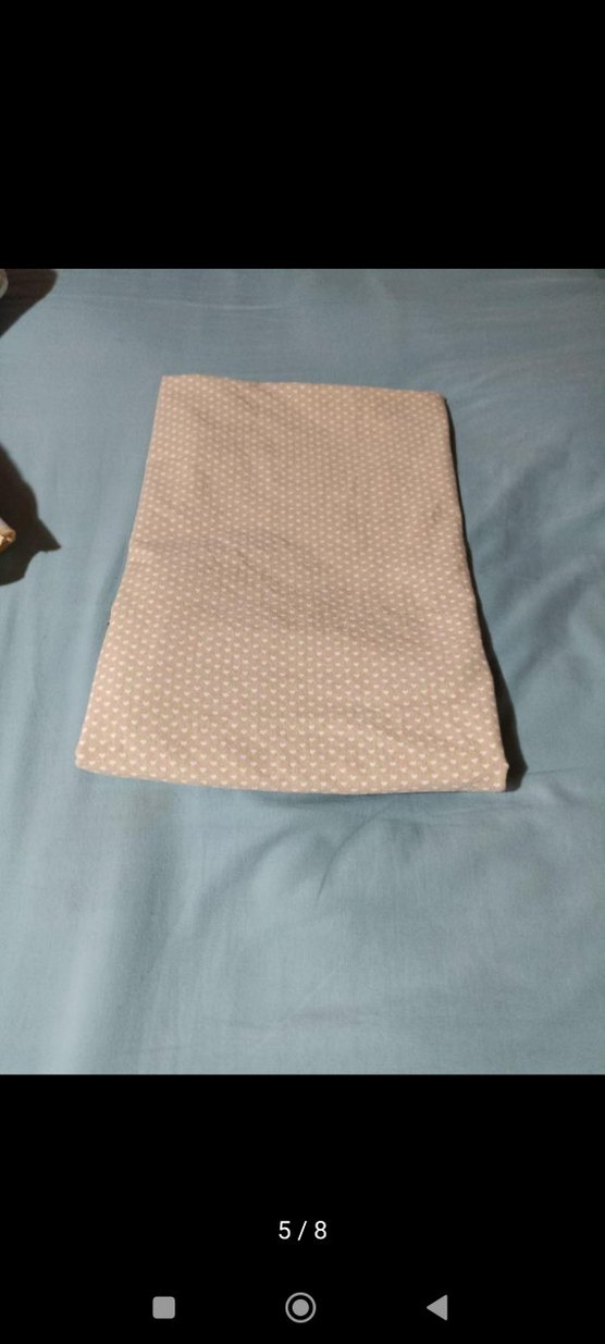 Nakışlı Çocuk Uyku Örtüsü - Pastel Kahverengi - Görsel 3